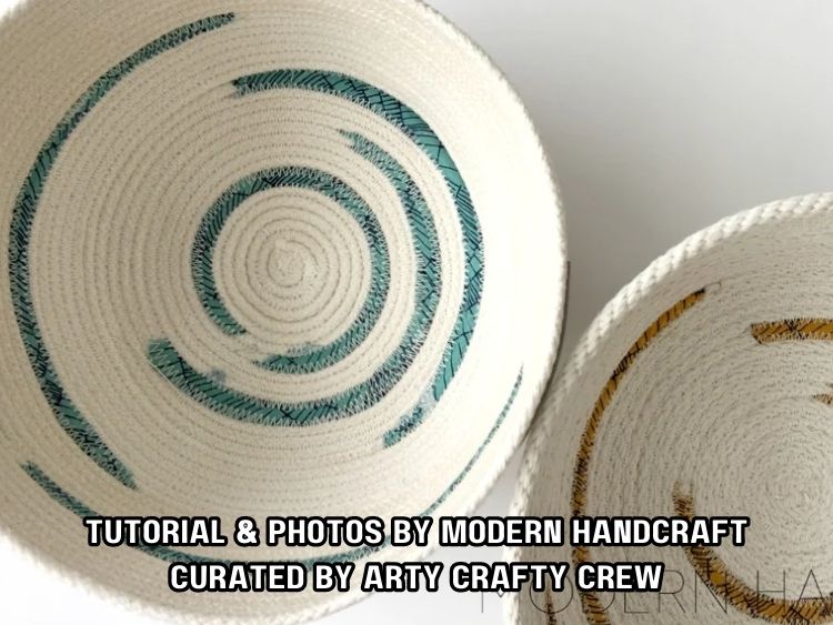 10 Rope Bowl Projects To Inspire You - Arty Crafty Crew