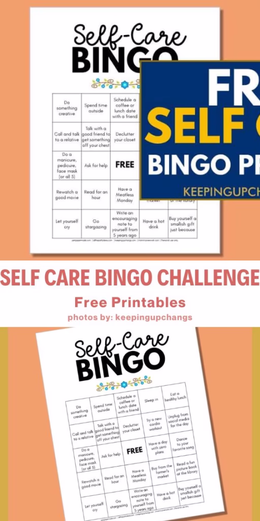8. Self Care Bingo Challenge