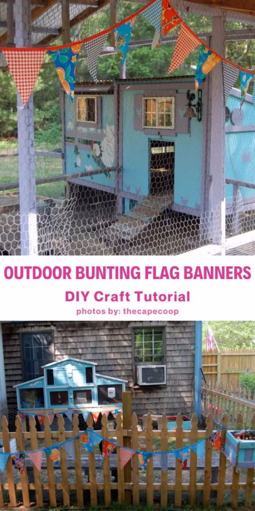 2. Easy Outdoor Bunting Flag Banners