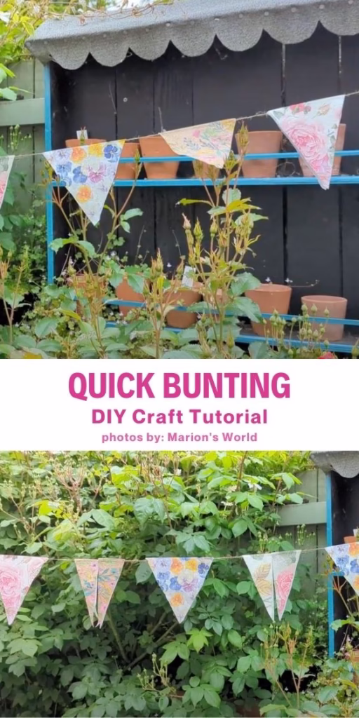 8. Quick Bunting tutorial