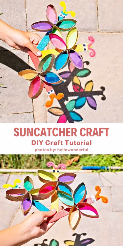 1. BUTTERFLY SUNCATCHER CRAFT