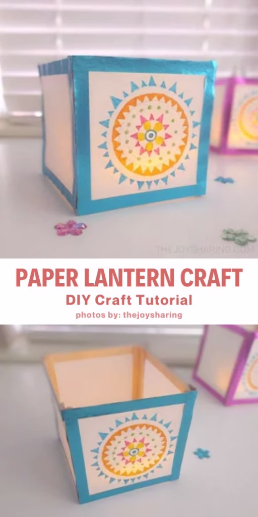 12. How To Make Paper Lantern Craft