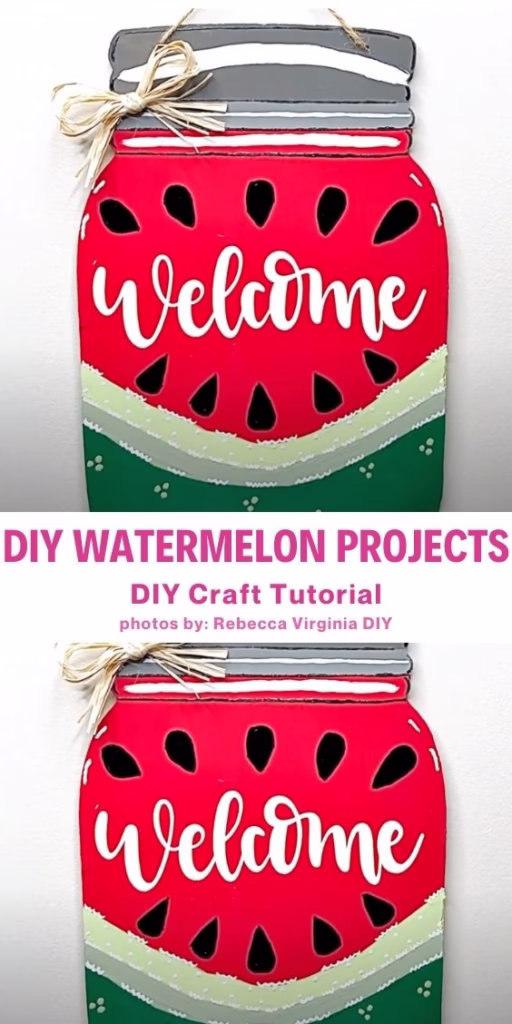 7. DIY Watermelon Projects