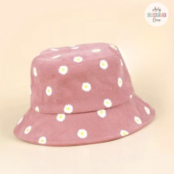 BLOG PHOTO 12 - Easy Bucket Hat Pattern- Sewing Pattern Curated by ArtyCraftyCrew