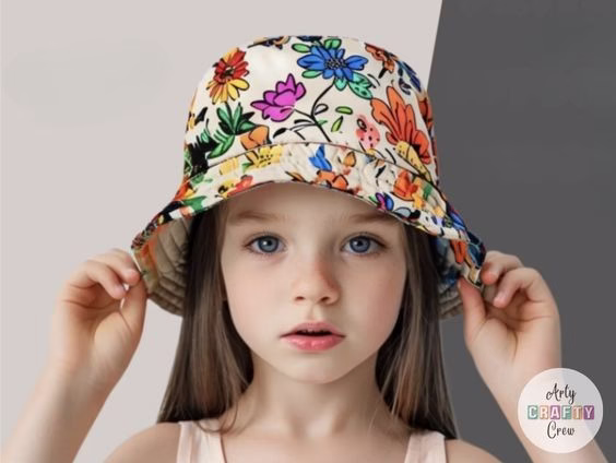BLOG PHOTO 13 - Easy Bucket hat Sewing Pattern - Sewing Pattern Curated by ArtyCraftyCrew