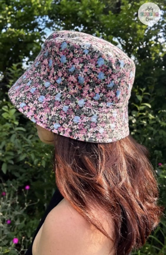 BLOG PHOTO 14 - Bucket Hat Sewing Pattern - Sewing Pattern Curated by ArtyCraftyCrew