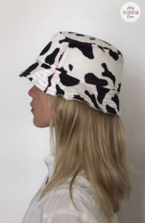 BLOG PHOTO 5 - Reversible Bucket Hat Free Pattern - Sewing Pattern Curated by ArtyCraftyCrew