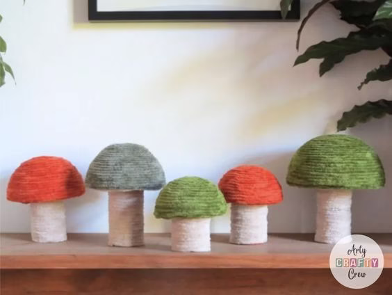 BLOG PHOTO 7 - DIY Mushroom Decorations - Curated by ArtyCraftyCrew