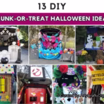 BLOG POSTER - 13 DIY Trunk Or Treat Ideas For Halloween - Curated byArty Crafty Crew