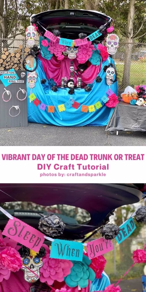 Idea 02 - 13 DIY Trunk Or Treat Ideas For Halloween - DIY Tutorial - Curated by Arty Crafty Crew