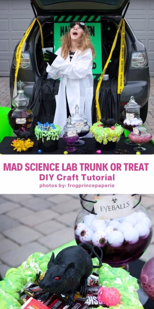 Idea 06 - 13 DIY Trunk Or Treat Ideas For Halloween - DIY Tutorial - Curated by Arty Crafty Crew