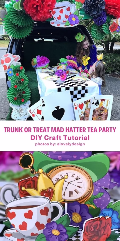Idea 07 - 13 DIY Trunk Or Treat Ideas For Halloween - DIY Tutorial - Curated by Arty Crafty Crew