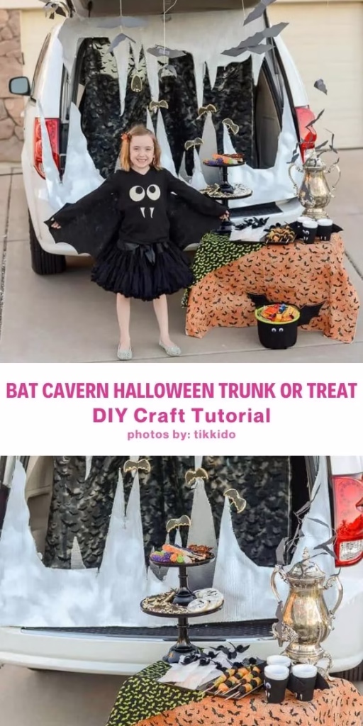 Idea 08 - 13 DIY Trunk Or Treat Ideas For Halloween - DIY Tutorial - Curated by Arty Crafty Crew