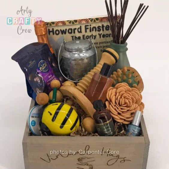 6. photos by_ Carpenter Core - 8 Simple Self Care Basket Ideas You Can Put Together Quickly - Arty Crafty Crew
