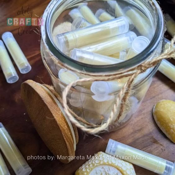 How to Make Homemade Lip Balm - By Arty Crafty Crew