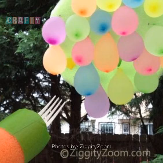 10. Water Balloon Jousting Game