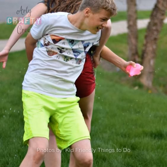 12. Back to Back Water Balloon Dash
