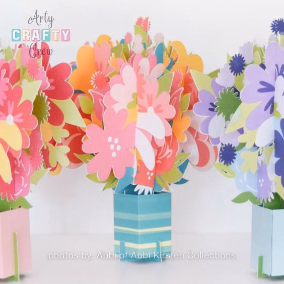 14. Pop-up Flower Cards