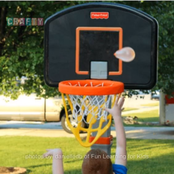 5. Learning Numbers with Water Balloon Basketball