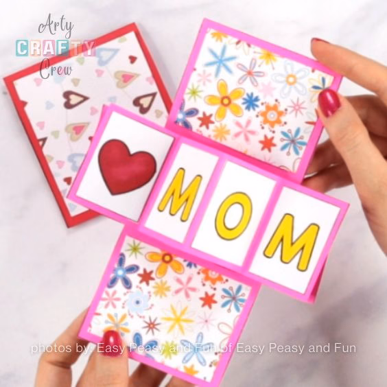 5. Twist and Pop Mother's Day Card