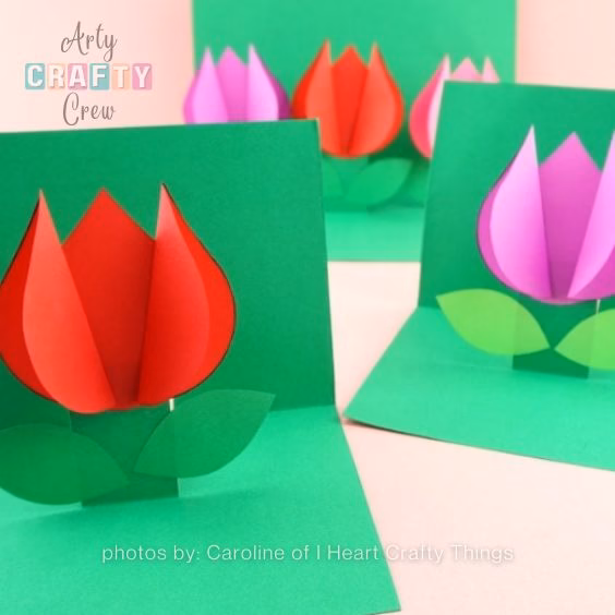 6. Pop Up Flower Card