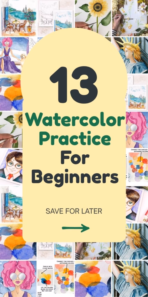 BLOG 1 - 13 Watercolor Practice Exercises You Can Use - Curated by The Yarn Crew